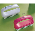 Nail Brush (Fuchsia Pink & White)